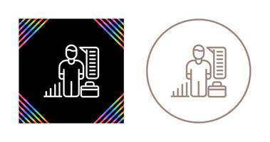 HR Analytics Vector Icon