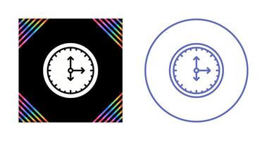 icono de vector de reloj