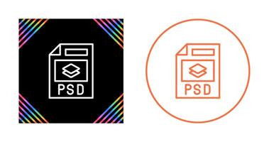 psd archivo vector icono