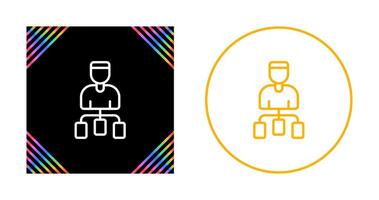 User Flow Vector Icon