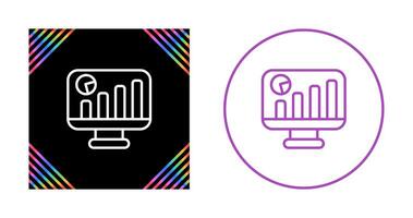 datos impulsado diseño vector icono