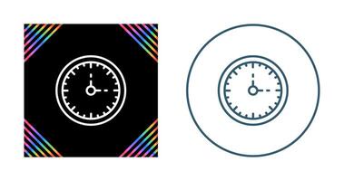 Clock Three Vector Icon