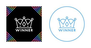 Winner Vector Icon