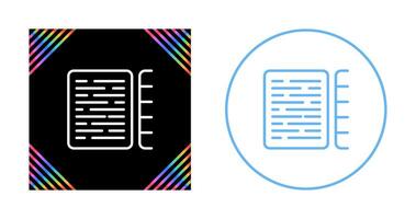 Document Indexing Vector Icon