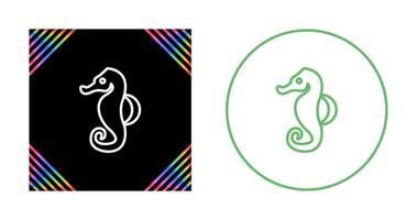 Seahorse Vector Icon