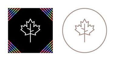 Maple leaf Vector Icon