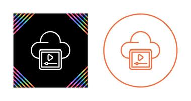 Video Hosting Vector Icon