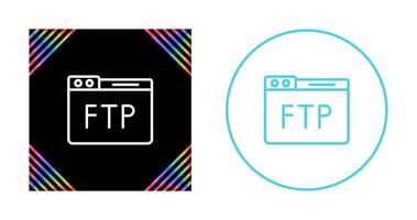 Ftp Vector Icon