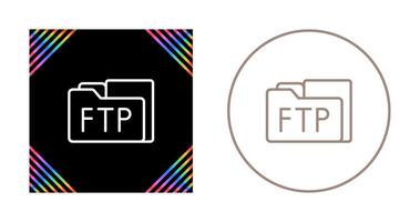 FTP Access Vector Icon