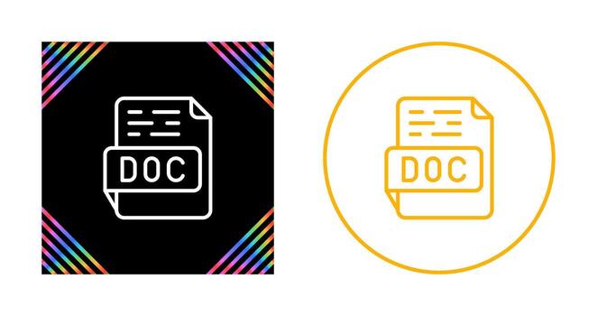 DOC Vector Icon