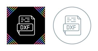 DXF Vector Icon