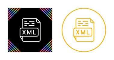 XML Vector Icon