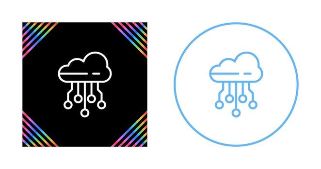 Cloud Computing Vector Icon