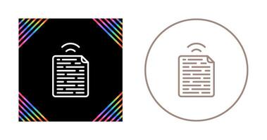 Document Vector Icon