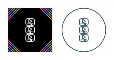 Videos Vector Icon