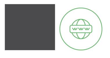 World Wide Web Vector Icon