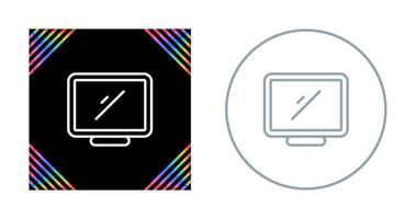 Desktop Computer Vector Icon