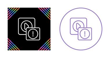Error Vector Icon