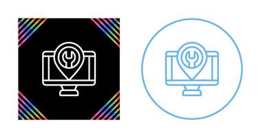Computer Vector Icon