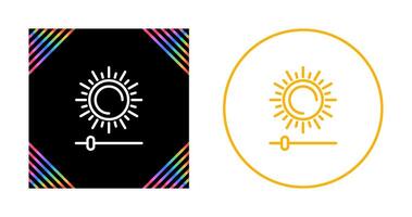 Brightness And Contrast Vector Icon