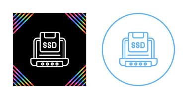 Solid State Drive Vector Icon