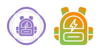 Smart Backpack Vector Icon