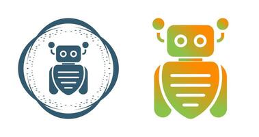 Robot Assistant Vector Icon