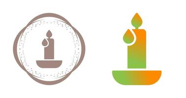 Emergency candle Vector Icon