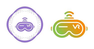 Virtual Reality Headset Vector Icon