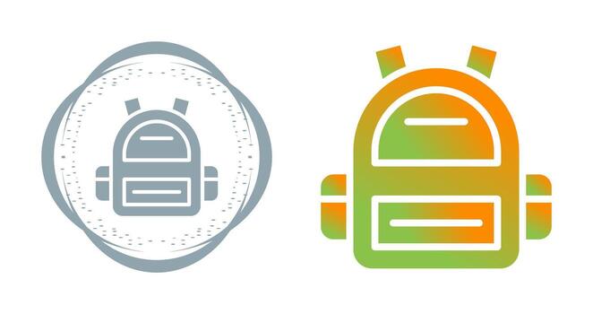 Backpack Vector Icon