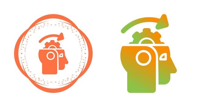 Machine Learning Vector Icon