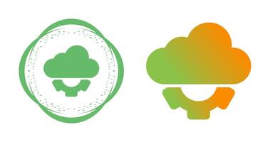 Cloud API Vector Icon