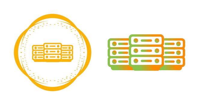 Data Center Vector Icon