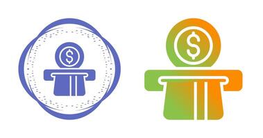 Automated Teller Machine Vector Icon