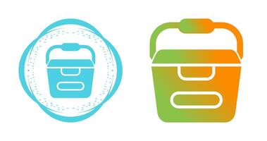 Portable water container Vector Icon