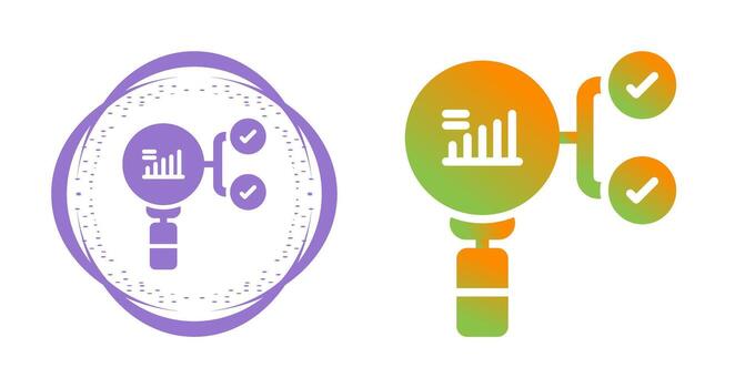 Prescriptive Analytics Vector Icon