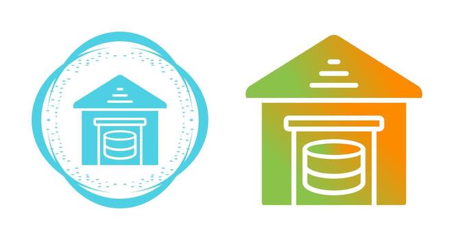 Data Storage Vector Icon