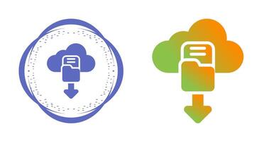 Cloud Security Auditing Vector Icon