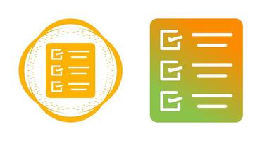 Task list Vector Icon