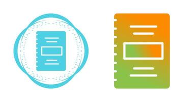 Notebook Vector Icon