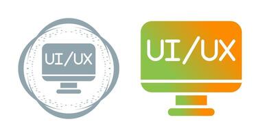 ux ui vector icono