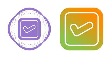 Checkbox Vector Icon