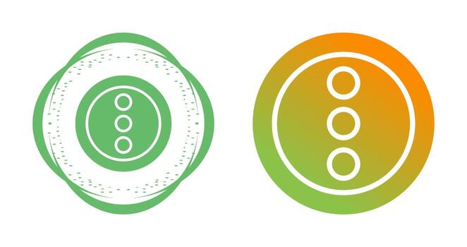 menú puntos vertical vector icono