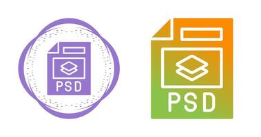 psd archivo vector icono