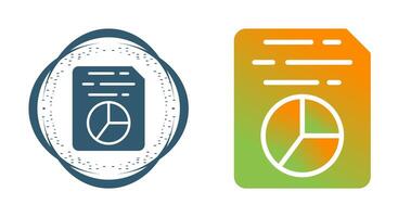 Document Insert Diagram Vector Icon
