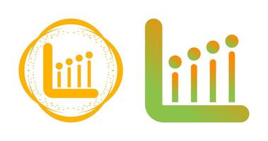 icono de vector de estadísticas