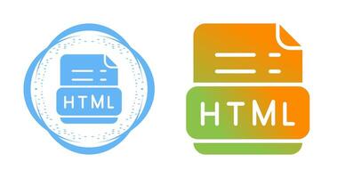 Html Vector Icon