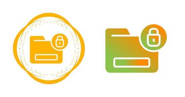 Document Encryption Vector Icon