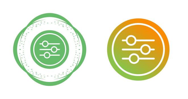 Equalizer Vector Icon