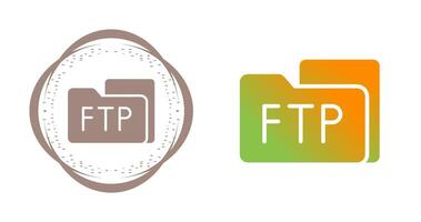 FTP Access Vector Icon